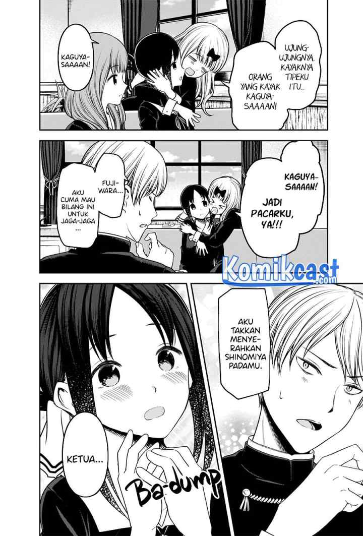 Kaguya-sama wa Kokurasetai: Tensai-tachi no Renai Zunousen chapter 235 halaman 6