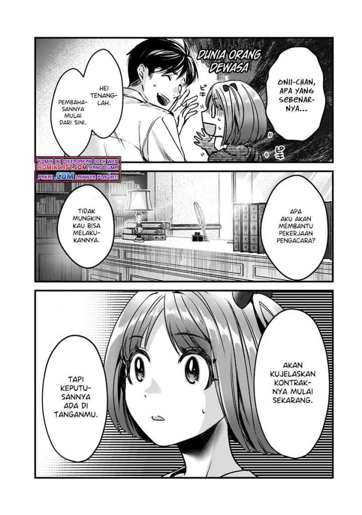 It's Fun Having a 300,000 yen a Month Job Welcoming Home an Onee-san Who Doesn't Find Meaning in a Job That Pays Her 500,000 yen a Month chapter 18.2 halaman 10