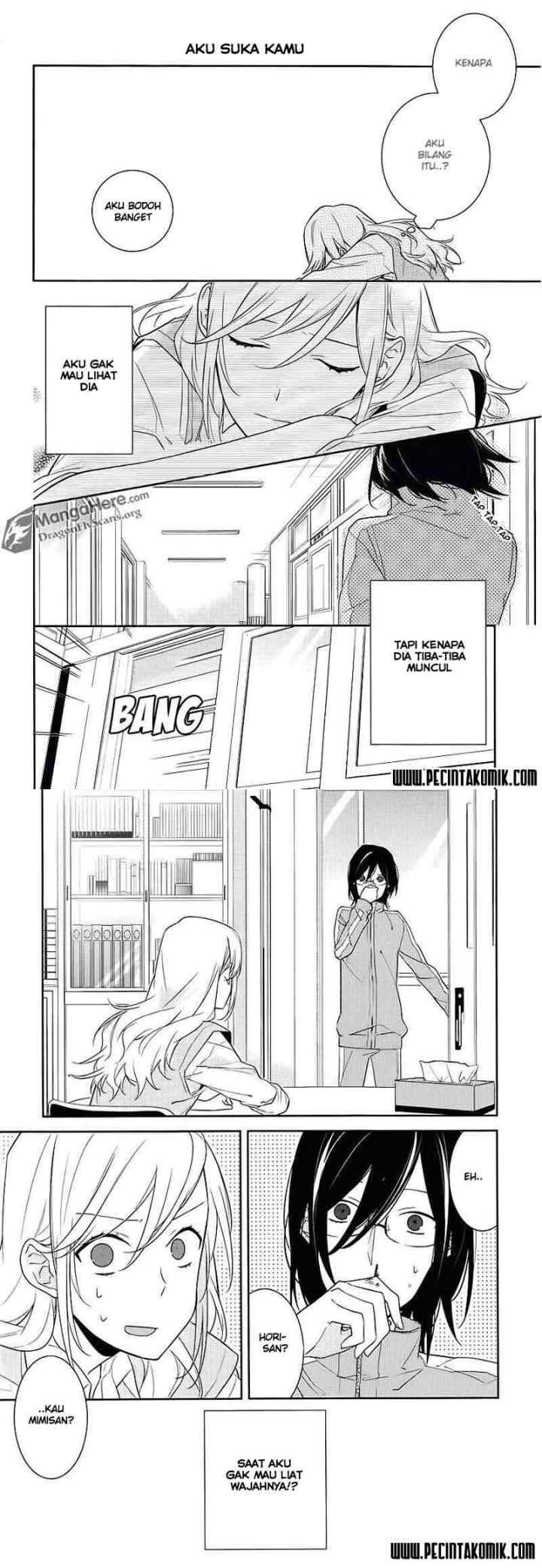 Horimiya chapter 14 halaman 8