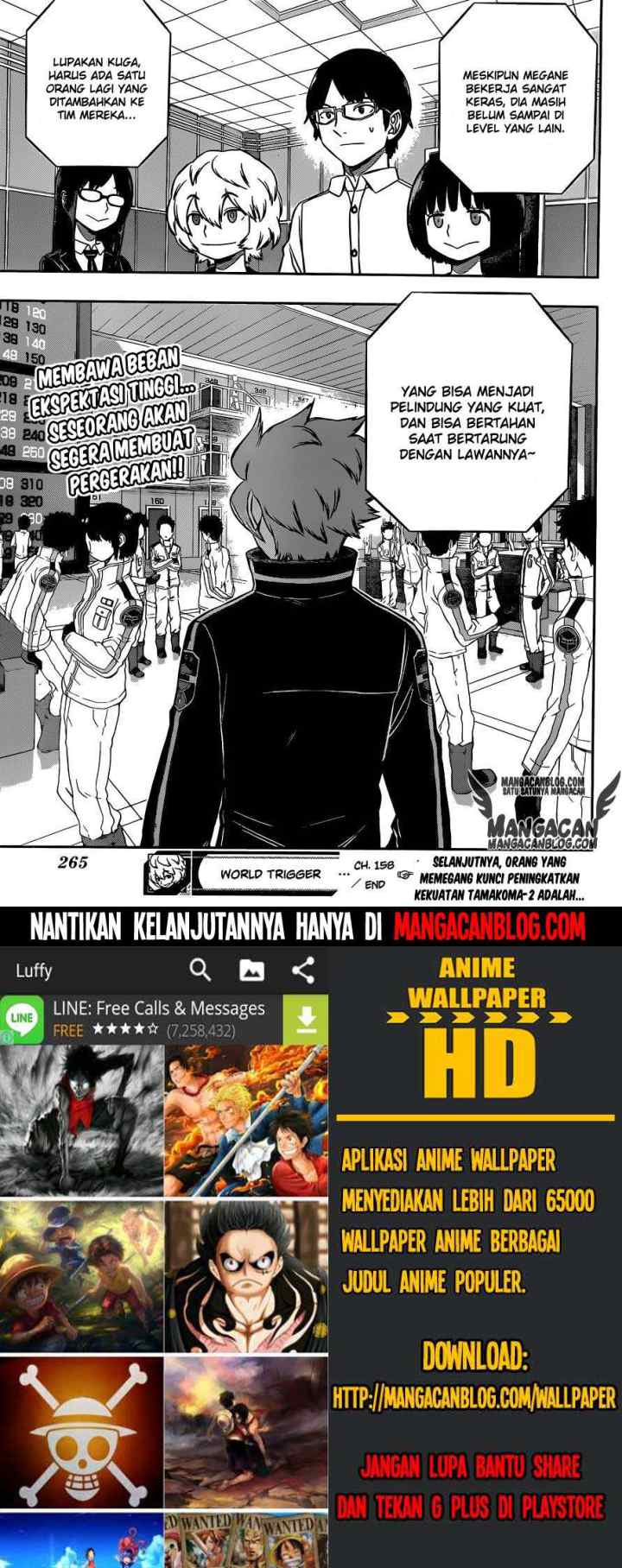 World Trigger chapter 158 halaman 10