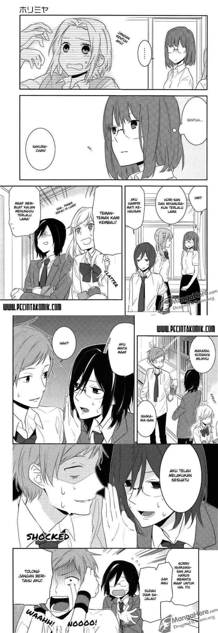 Horimiya chapter 16 halaman 13