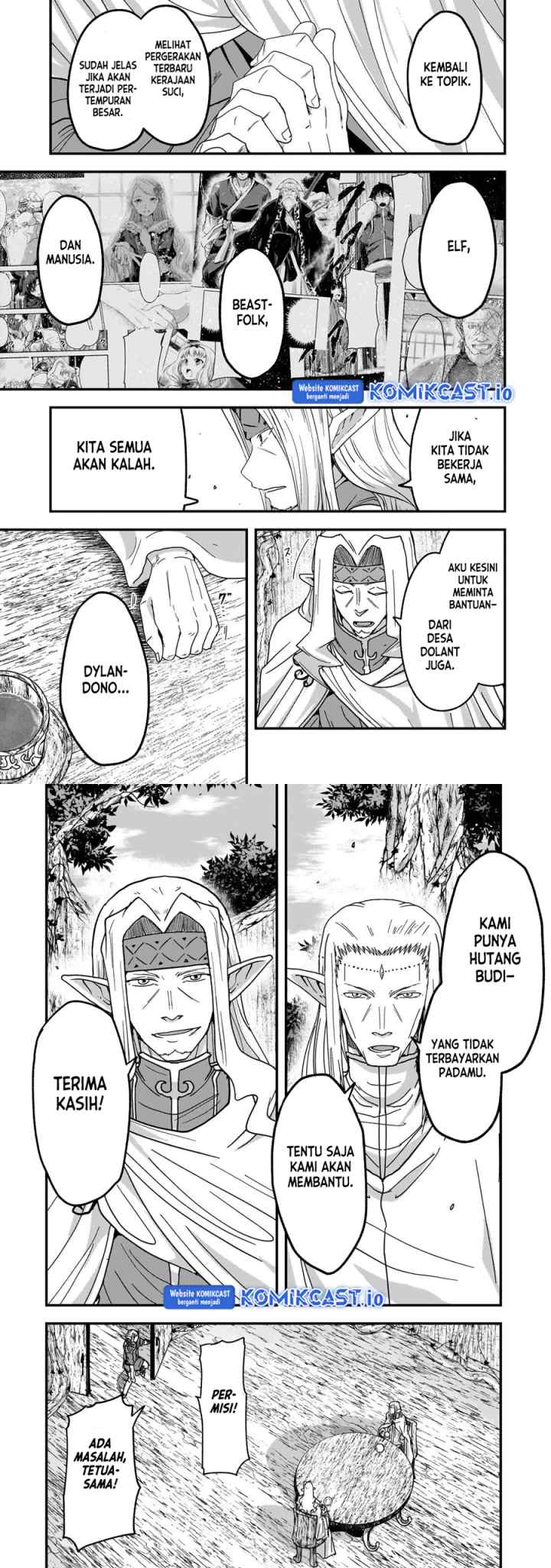 Gaikotsu Kishi-sama, Tadaima Isekai e Odekakechuu chapter 59 halaman 13