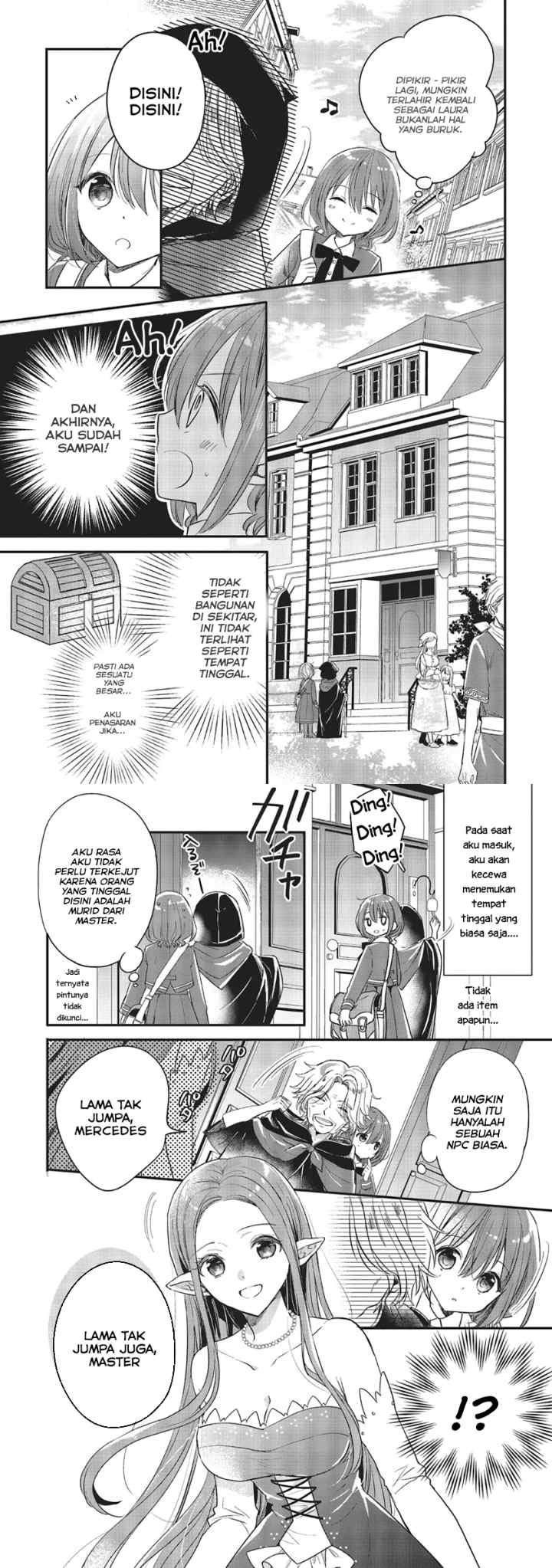 Yuusha-sama no Osananajimi to iu Shokugyou no Make Heroine ni Tensei shita no de, Chougoushi ni Job Change shimasu chapter 5 halaman 4