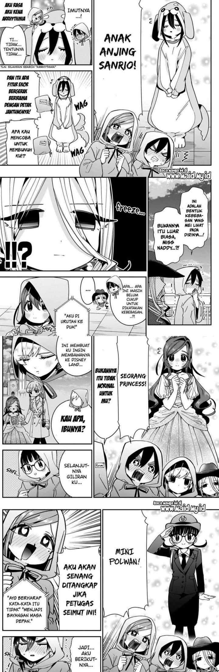 Kimi no Koto ga Dai Dai Dai Dai Daisuki na 100-ri no Kanojo chapter 58 halaman 4