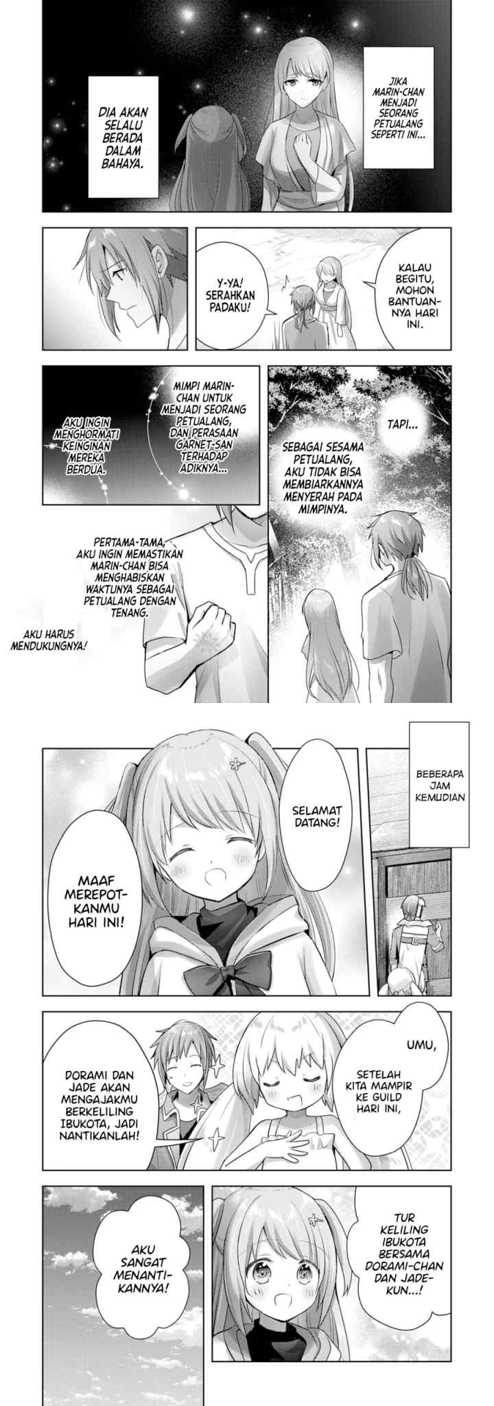 Uketsukejo ni Kokuhaku Shitakute Girudo ni Kayoitsumetara Eiyu ni Natteta chapter 10 halaman 5