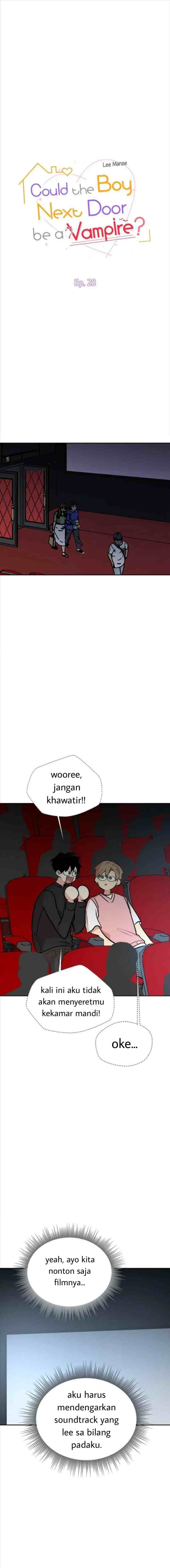 Could the Boy Next Door be a Vampire? chapter 28 halaman 4