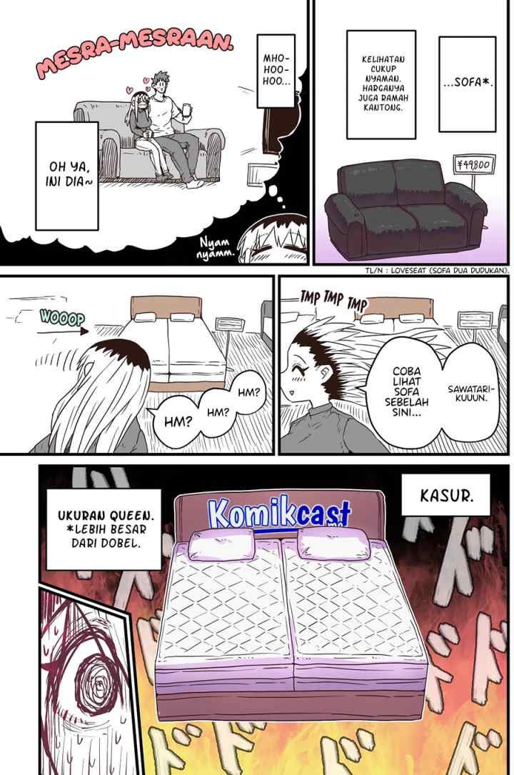 Batsuichide Nakimushina Otonarisan chapter 35 halaman 4