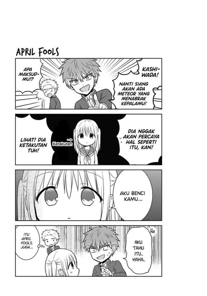 Kao ni denai Kashiwada-san to Kao ni deru Ota-kun chapter 25 halaman 9