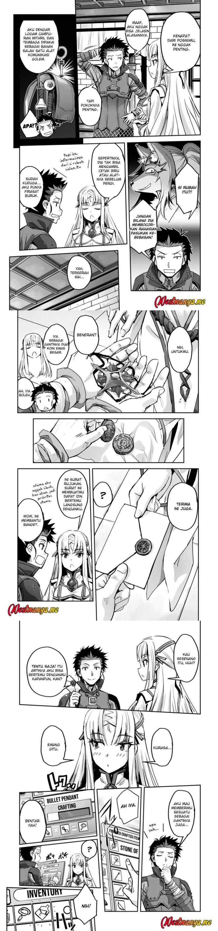 Craft Game no Nouryoku de Isekai Kouryaku!! chapter 52 halaman 4