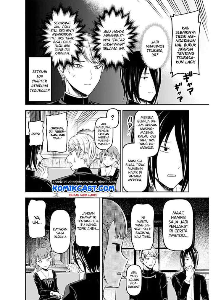 Kaguya-sama wa Kokurasetai: Tensai-tachi no Renai Zunousen chapter 109 halaman 9