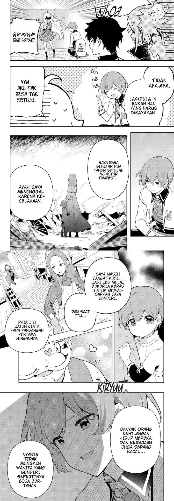 Chichi wa Eiyuu Haha wa Seirei Musume no Watashi wa Tenseisha chapter 49 halaman 11