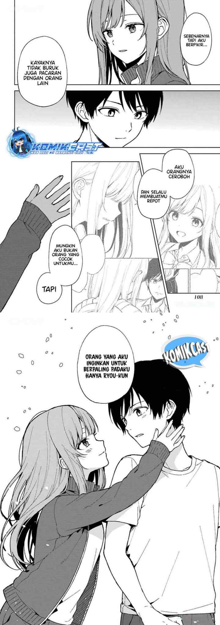 Chikan Saresou ni Natteiru S-kyuu Bishoujo wo Tasuketara Tonari no Seki no Osanajimi datta chapter 64 halaman 11