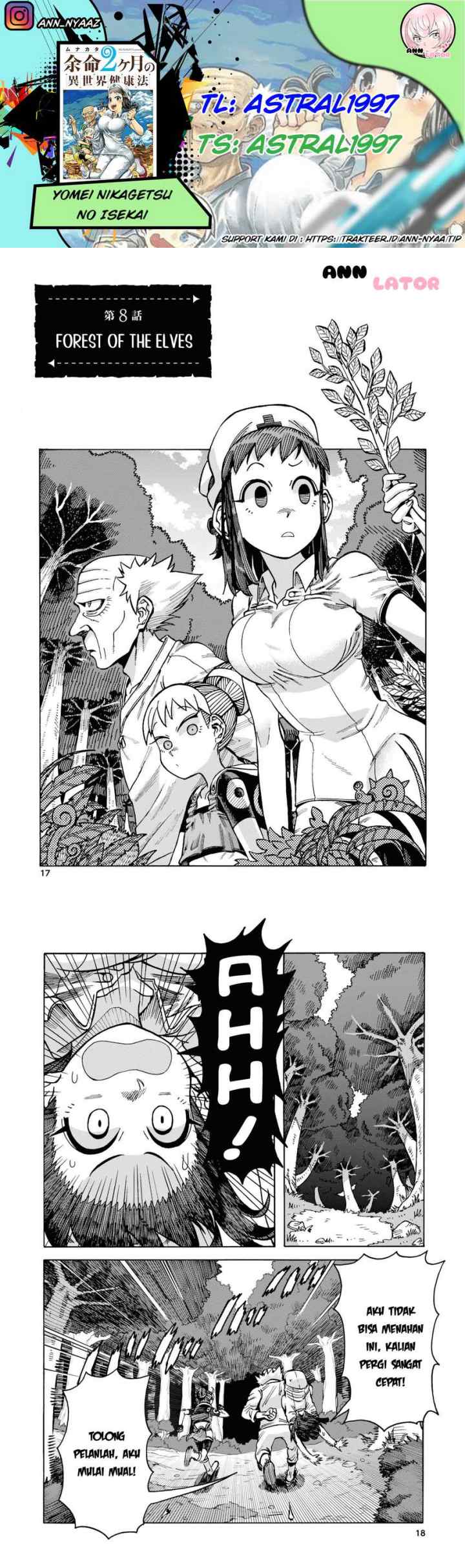 Yomei Nikagetsu no Isekai Kenkouhou chapter 8 halaman 10