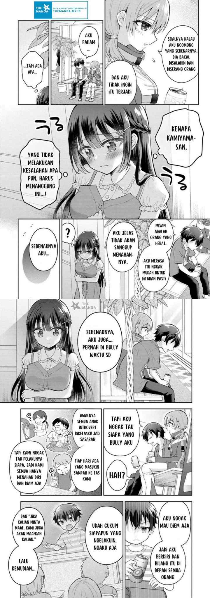 Tonari no Seki no Inkya Joshi ga Oshi Utaite Datta - Ore no Kyoku wo Uttatekure! chapter 9.1 halaman 5