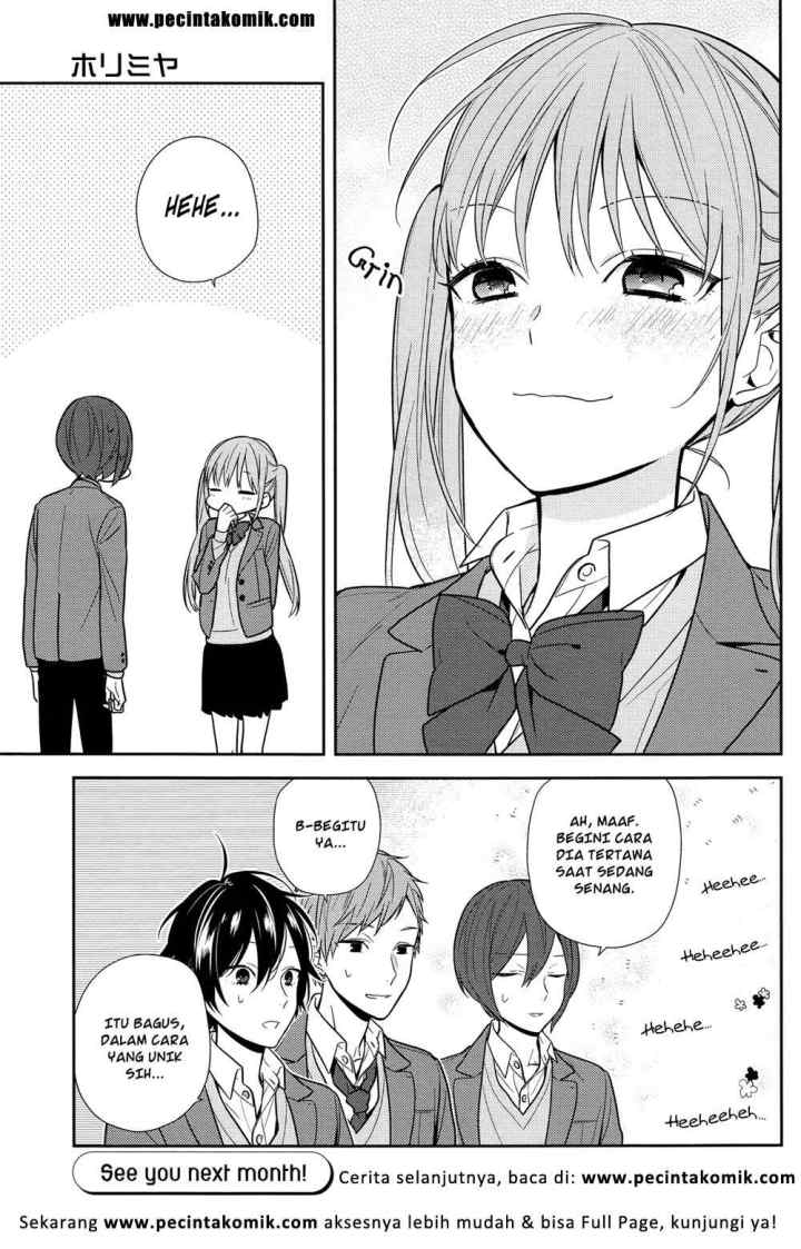 Horimiya chapter 85 halaman 15