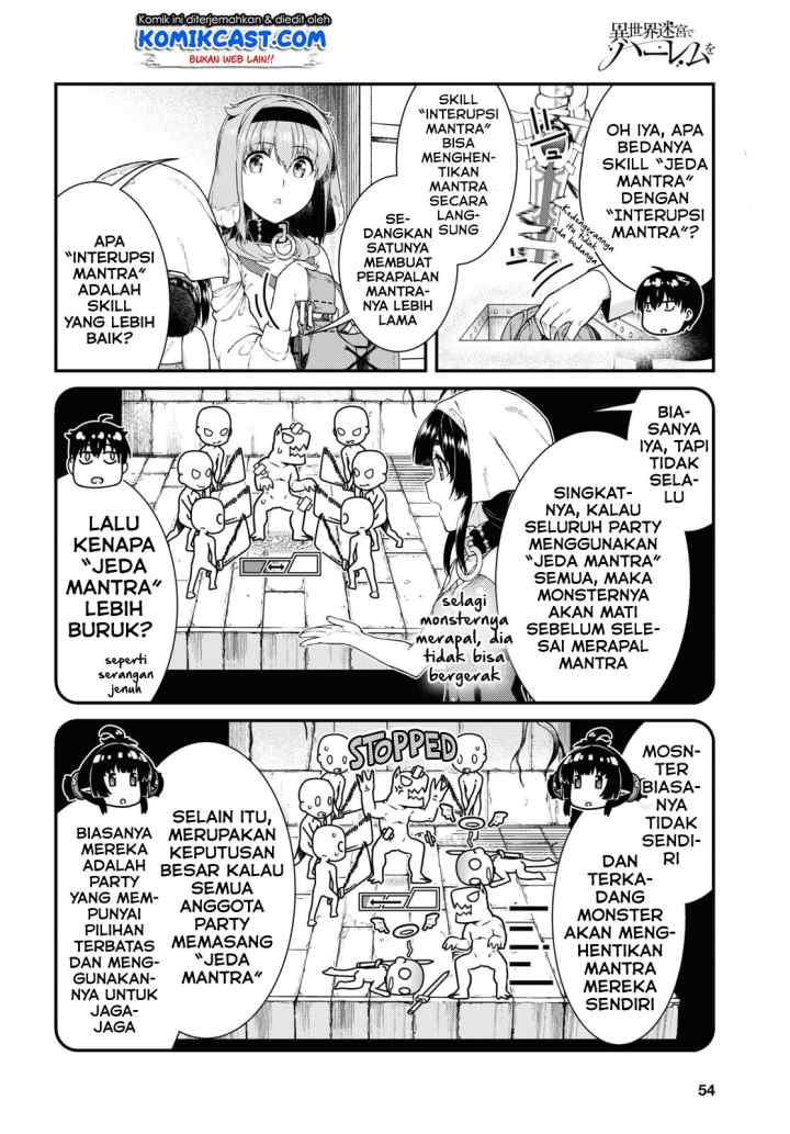Isekai Meikyuu de Harem wo chapter 41 halaman 9