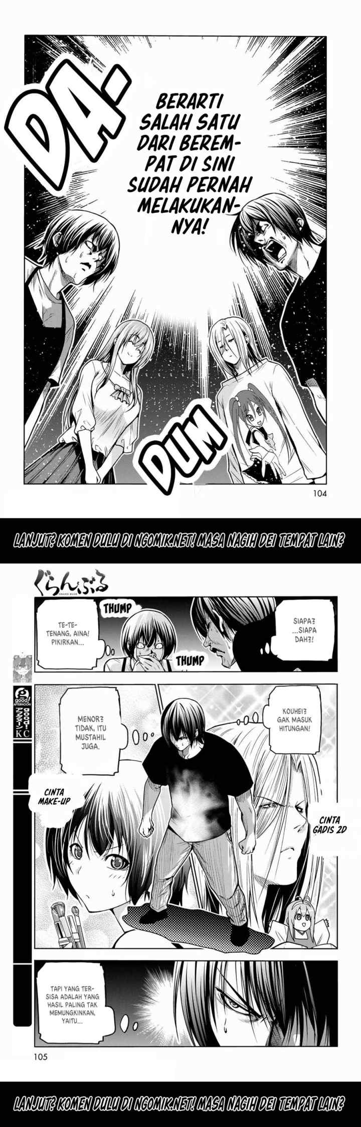 Grand Blue chapter 70.1 halaman 8