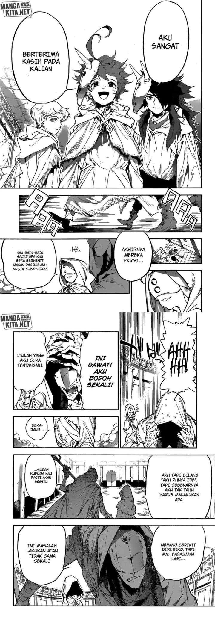 Yakusoku no Neverland chapter 159 halaman 10