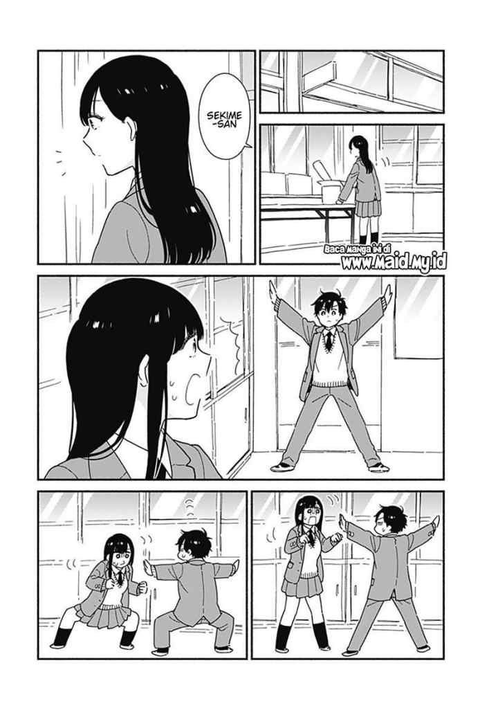 Sekimen Shinaide Sekime-san (Serialization) chapter 2 halaman 6