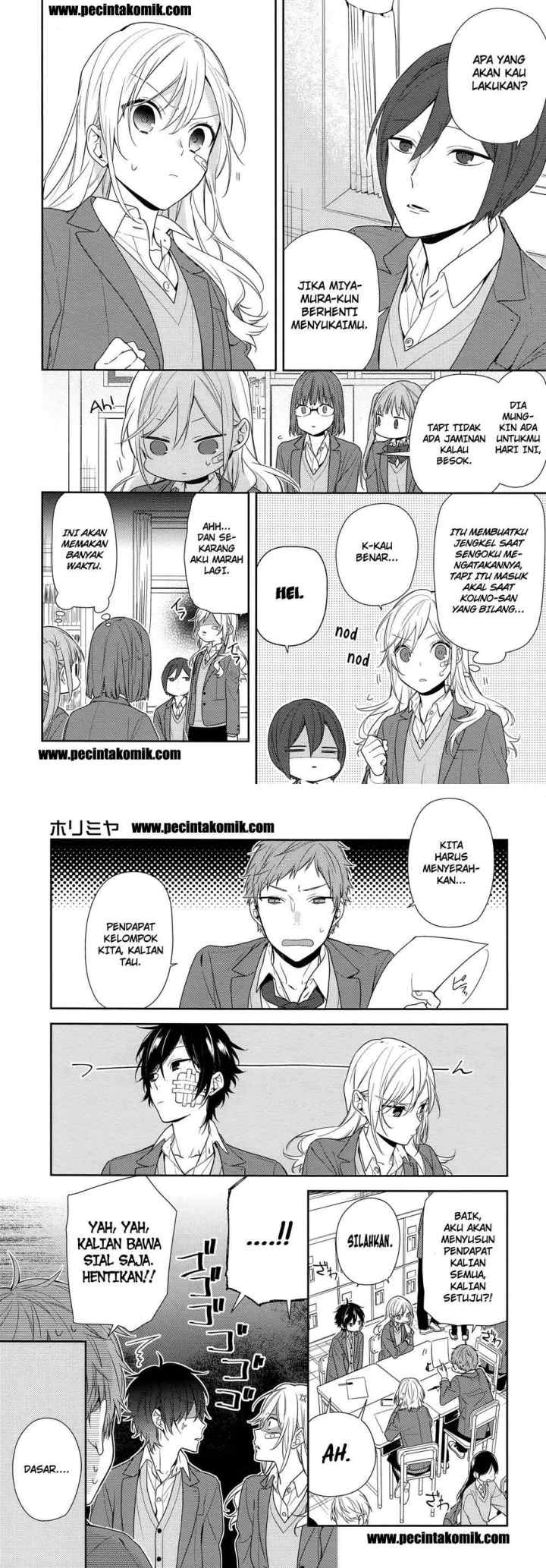 Horimiya chapter 80 halaman 4