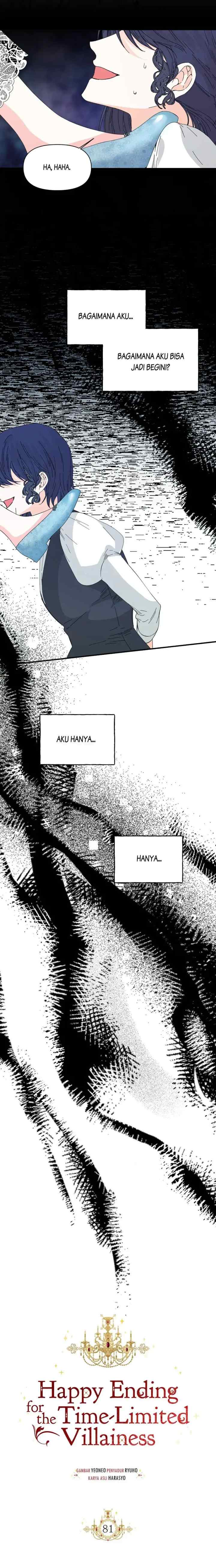 Happy Ending for the Time-Limited Villainess chapter 81 halaman 4