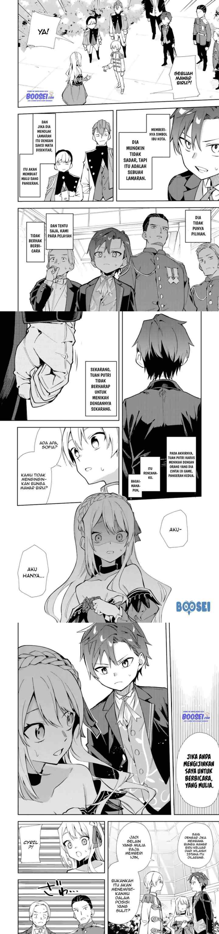 Akuyaku Reijou no Shitsuji-sama Hametsu Flag wa Ore ga Tsubusasete Itadakimasu chapter 14 halaman 5