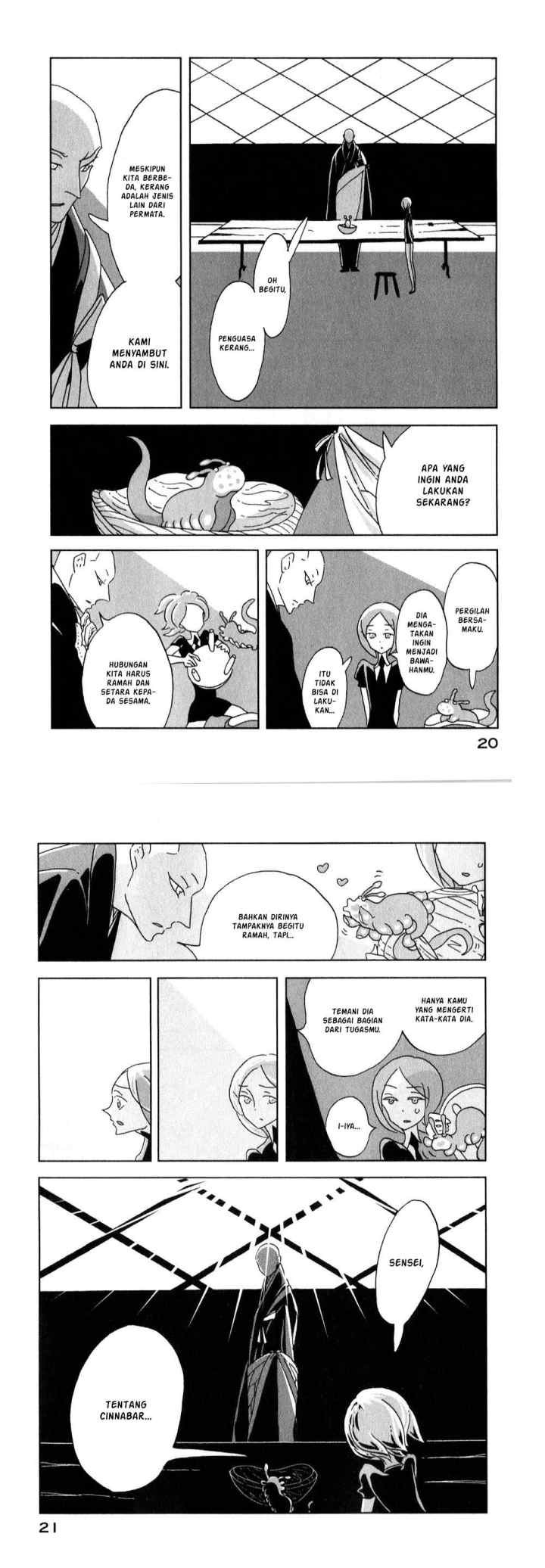 Houseki no Kuni chapter 7 halaman 11