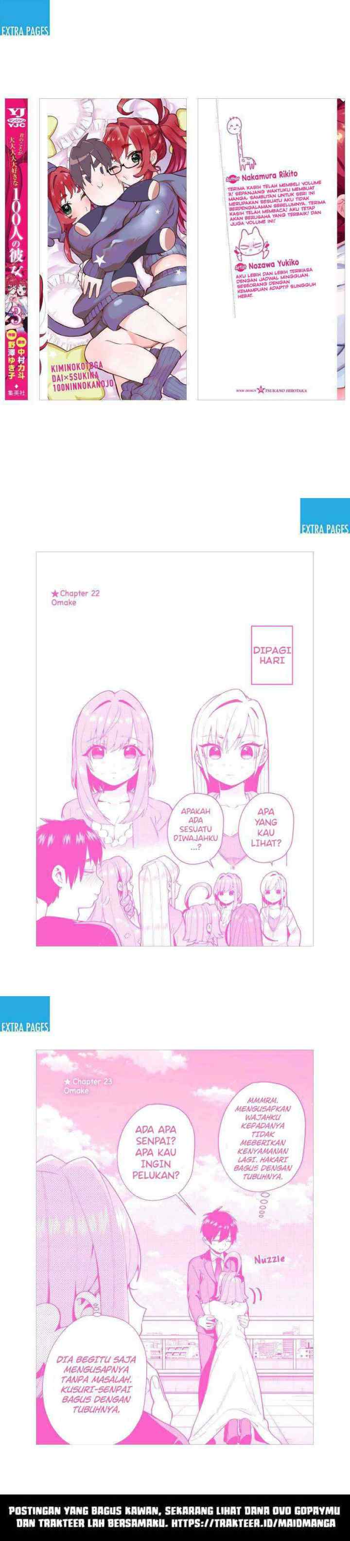 Kimi no Koto ga Dai Dai Dai Dai Daisuki na 100-ri no Kanojo chapter 53.3 halaman 7