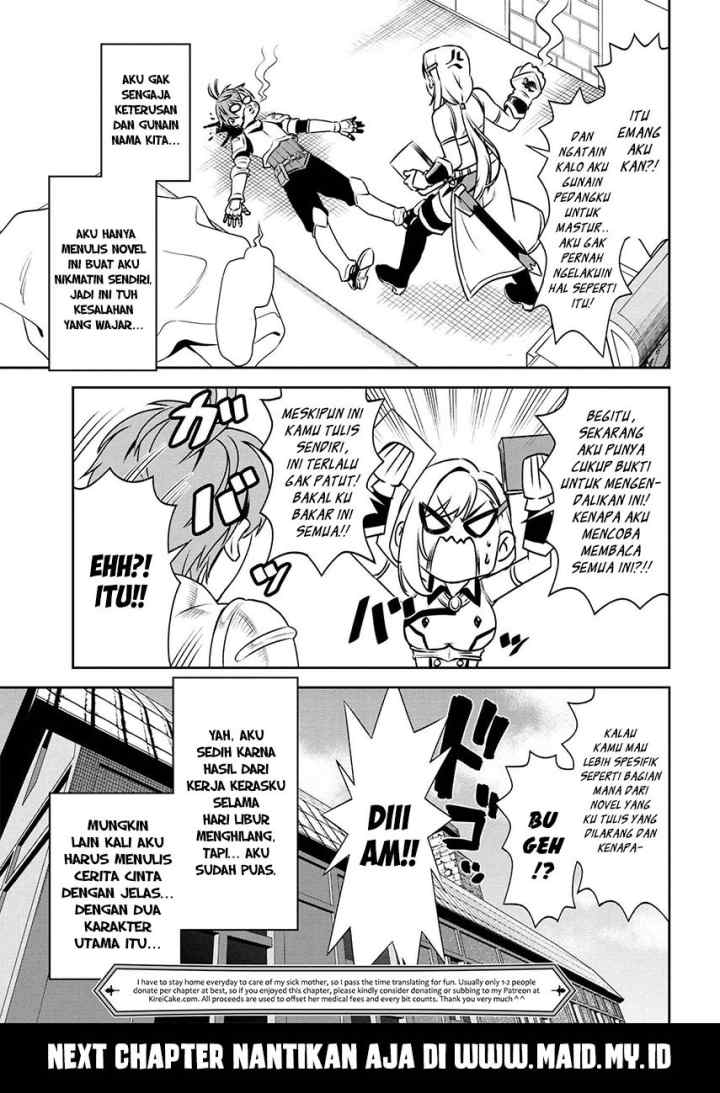 Toshiue Elite Onna Kishi Ga Boku No Mae De Dake Kawaii chapter 4.2 halaman 17