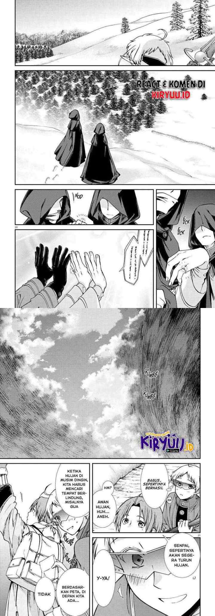 Mushoku Tensei: Isekai Ittara Honki Dasu chapter 73 halaman 12