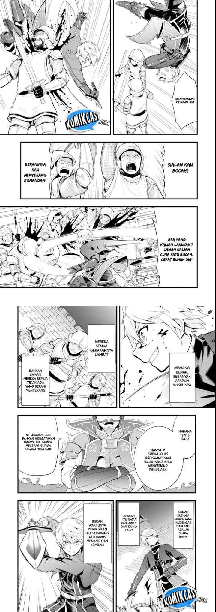 Oda Nobunaga to Iu Nazo no Shokugyo ga Mahou Kenshi yori Cheat Dattanode, Oukoku wo Tsukuru Koto ni chapter 2 halaman 10