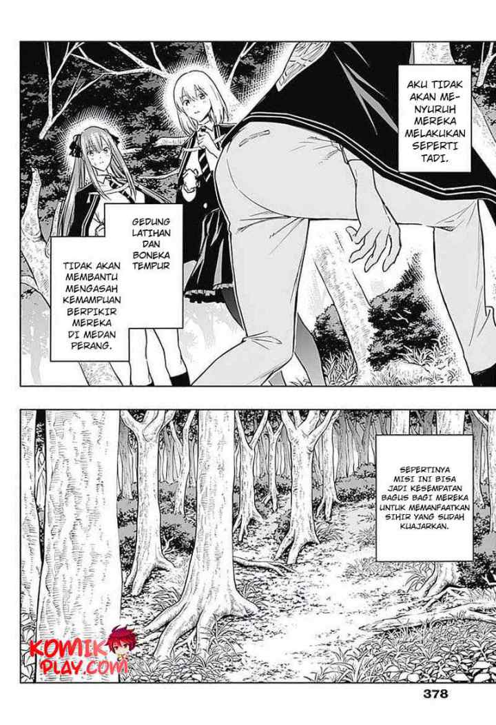 Ouritsu Mahou Gakuen no Saika Sei: Slum Agari no Saikyou Mahoushi, Kizoku darake no Gakuen de Musou suru chapter 38 halaman 17