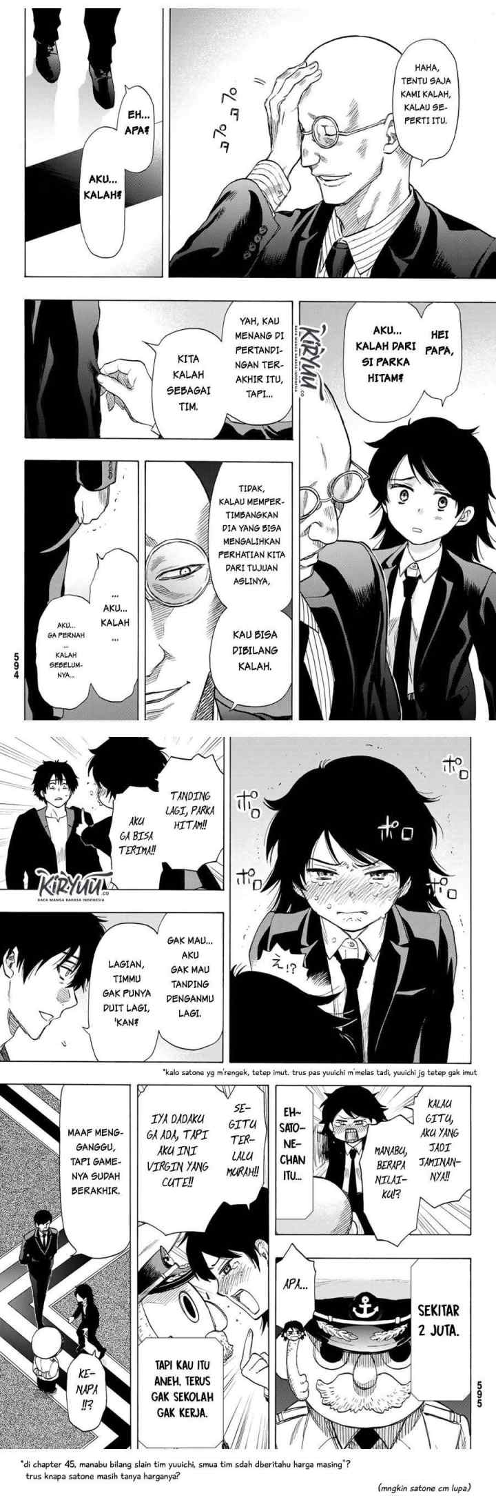 Tomodachi Game chapter 65 halaman 12