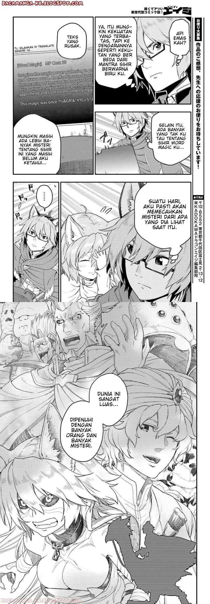 Konjiki no Moji Tsukai: Yuusha Yonin ni Makikomareta Unique Cheat chapter 24 halaman 8