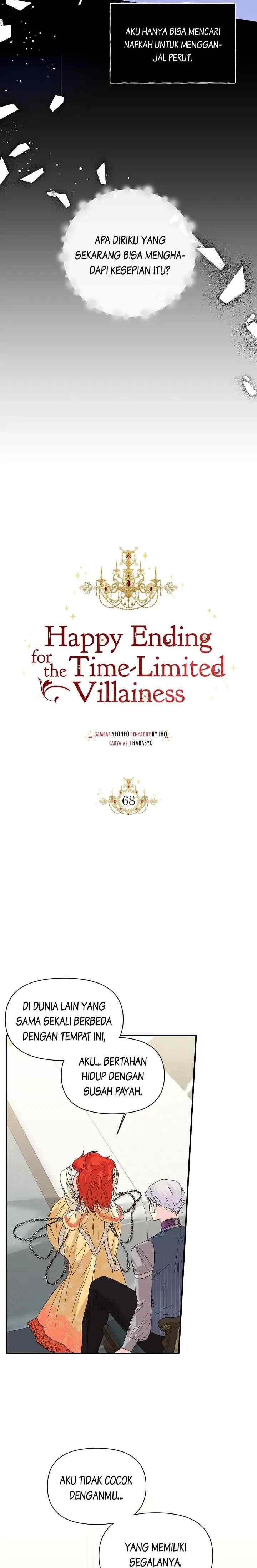 Happy Ending for the Time-Limited Villainess chapter 68 halaman 11
