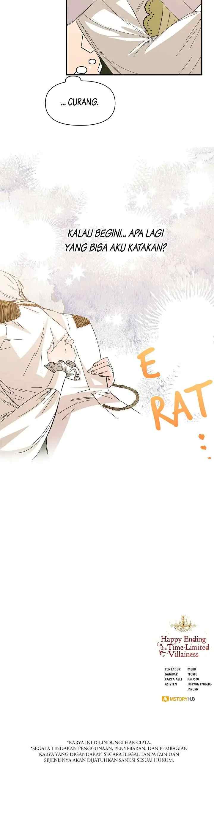 Happy Ending for the Time-Limited Villainess chapter 65 halaman 20