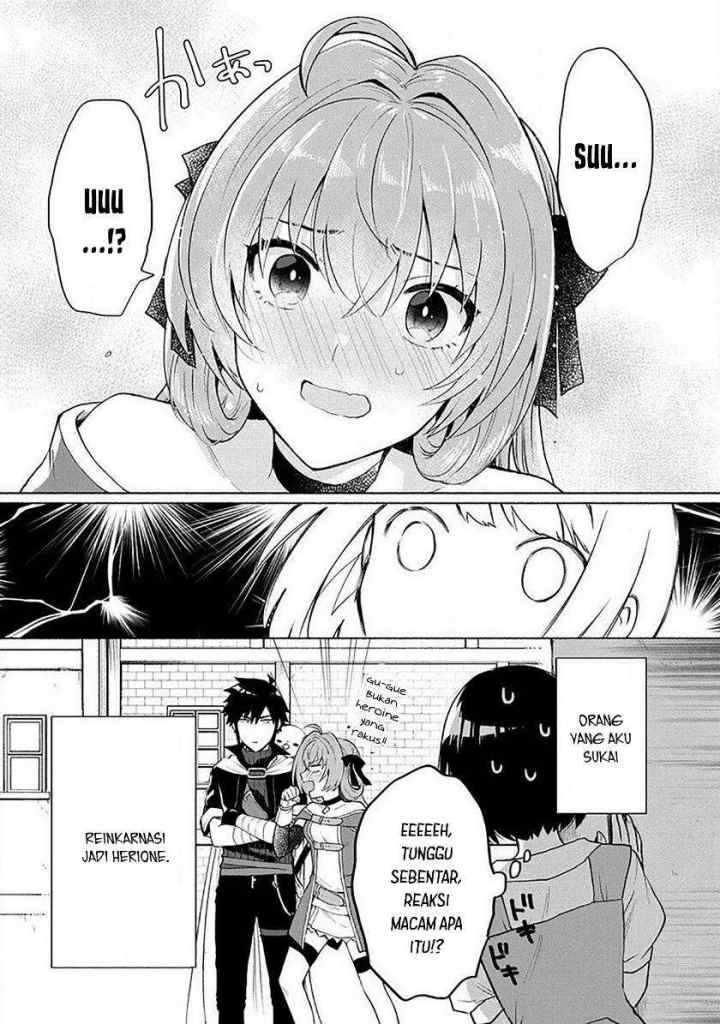 Tensei Shitara Ore ga Heroine de Aitsu ga Yuusha datta chapter 14.5 halaman 8