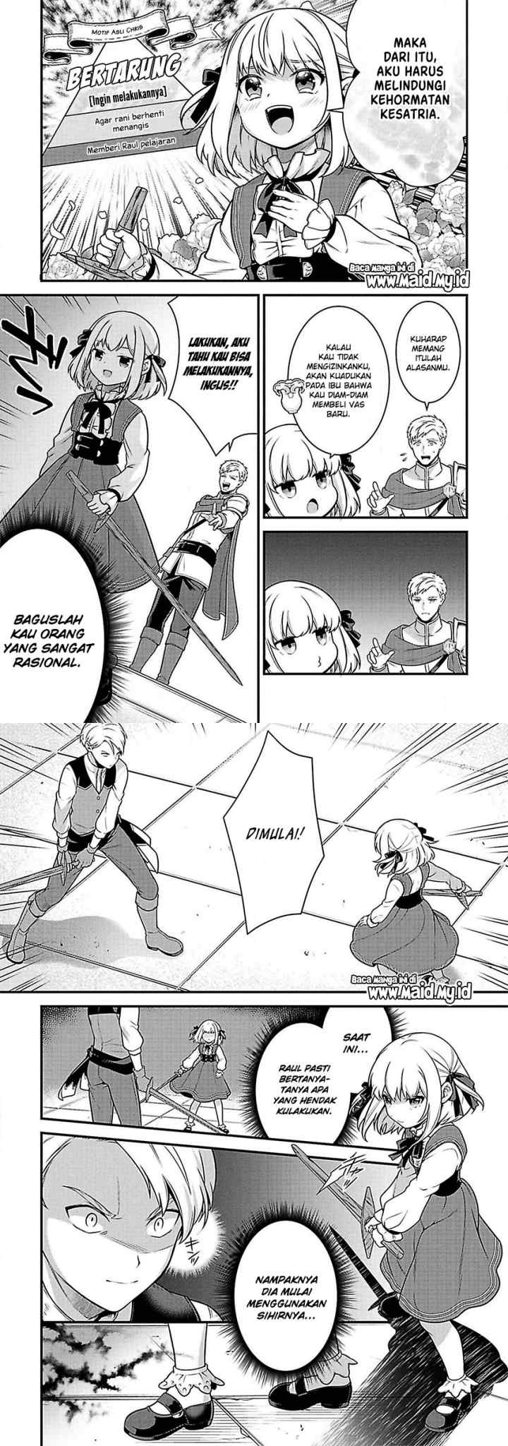 Eiyuu-ou, bu o Kiwameru tame tensei su - Soshite, Sekai Saikyou no Minarai Kishi ♀~ chapter 3 halaman 5