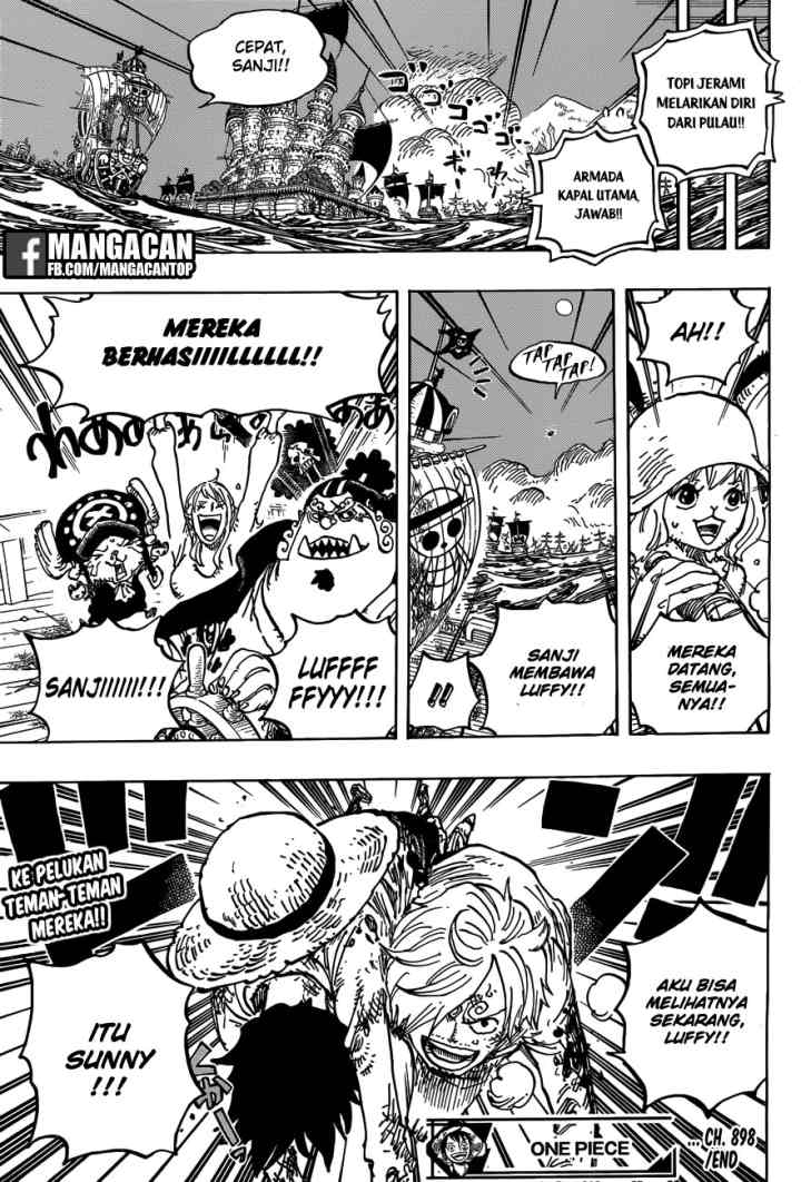 One Piece chapter 898 halaman 14