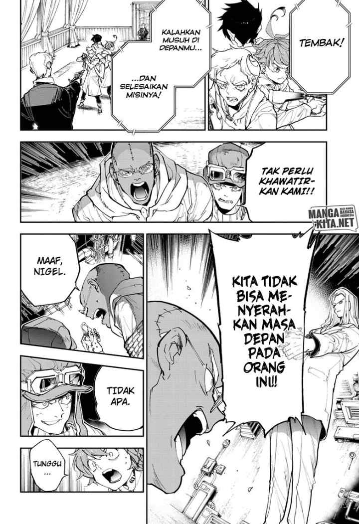 Yakusoku no Neverland chapter 168 halaman 14