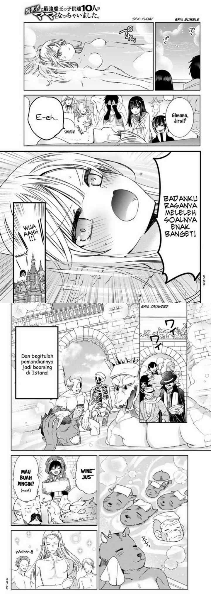 Isekai de Saikyo Mao no Kodomotachi no Mama ni Natchaimashita chapter 18 halaman 7