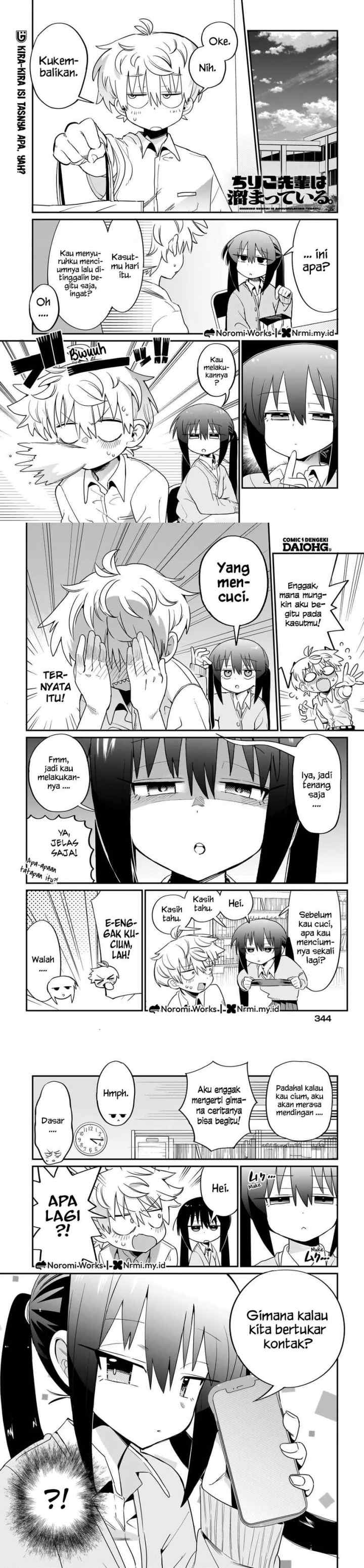 Chiriko-senpai wa Tamatteiru chapter 4 halaman 8