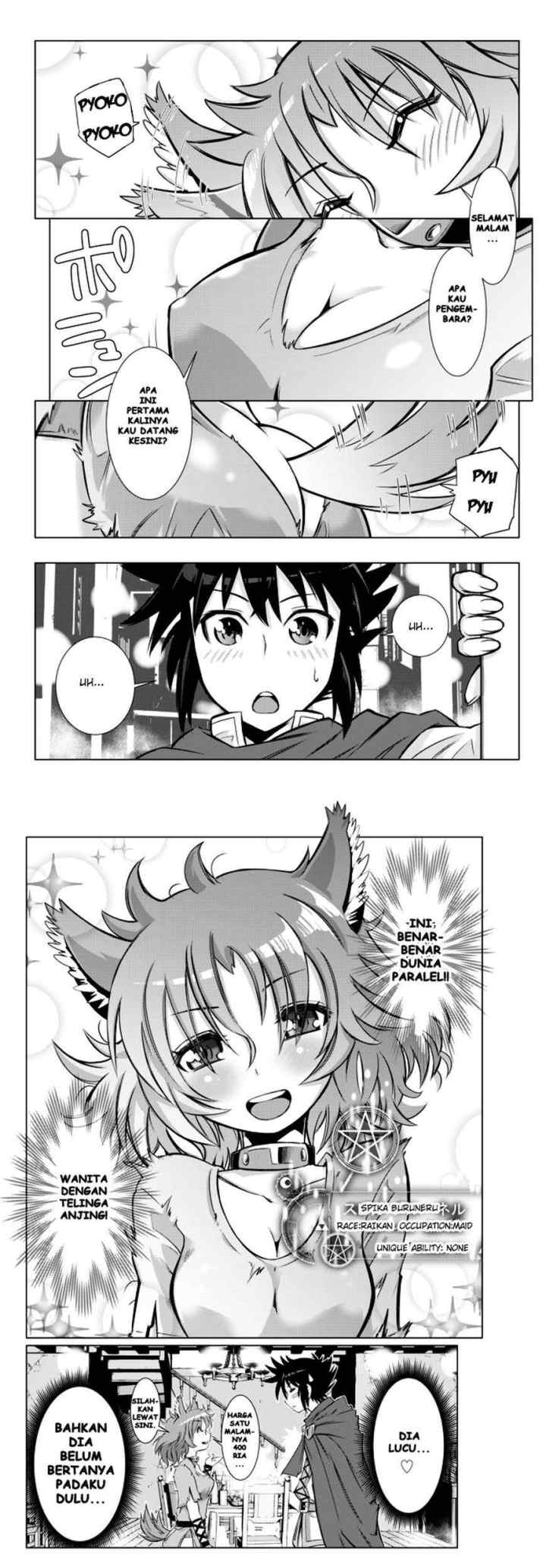 Isekai Shihai no Skill Taker: Zero kara Hajimeru Dorei Harem chapter 2 halaman 6