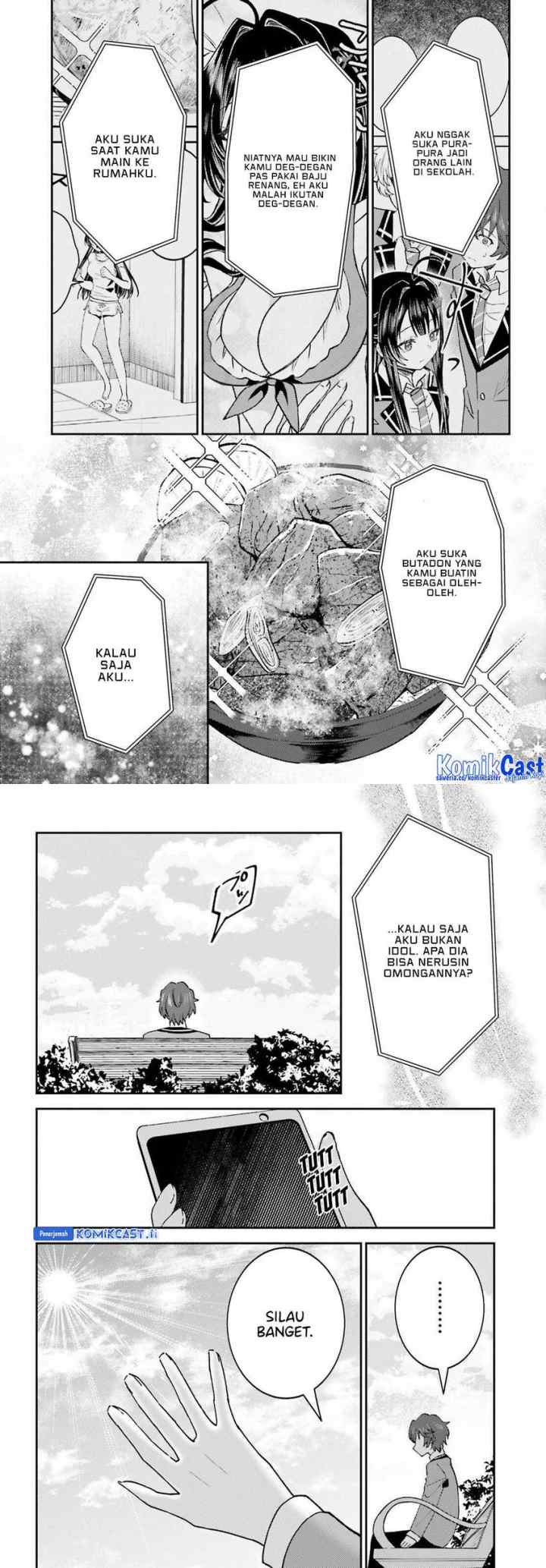 Ore no Haitoku Meshi o Onedari Sezu ni Irarenai, Otonari no Top Idol-sama chapter 10 halaman 10
