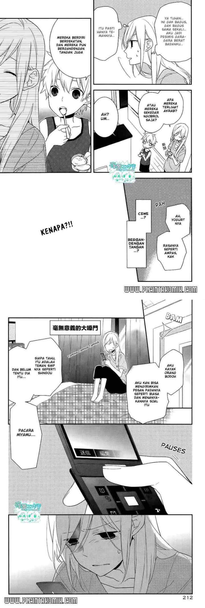 Horimiya chapter 21 halaman 15