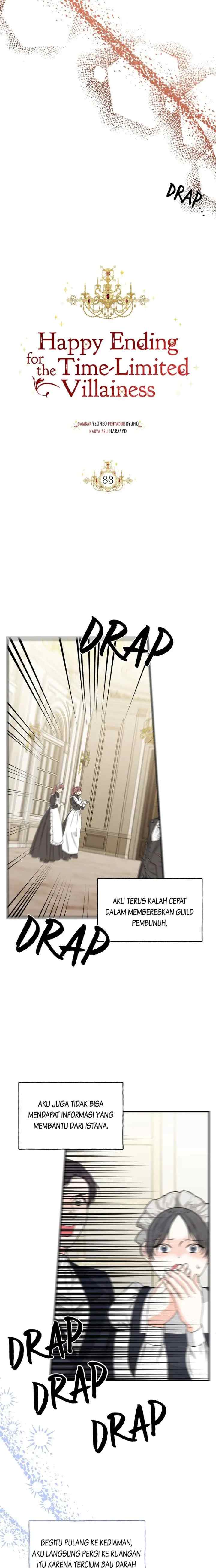 Happy Ending for the Time-Limited Villainess chapter 83 halaman 11