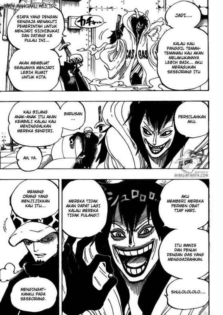 One Piece chapter 666 halaman 8