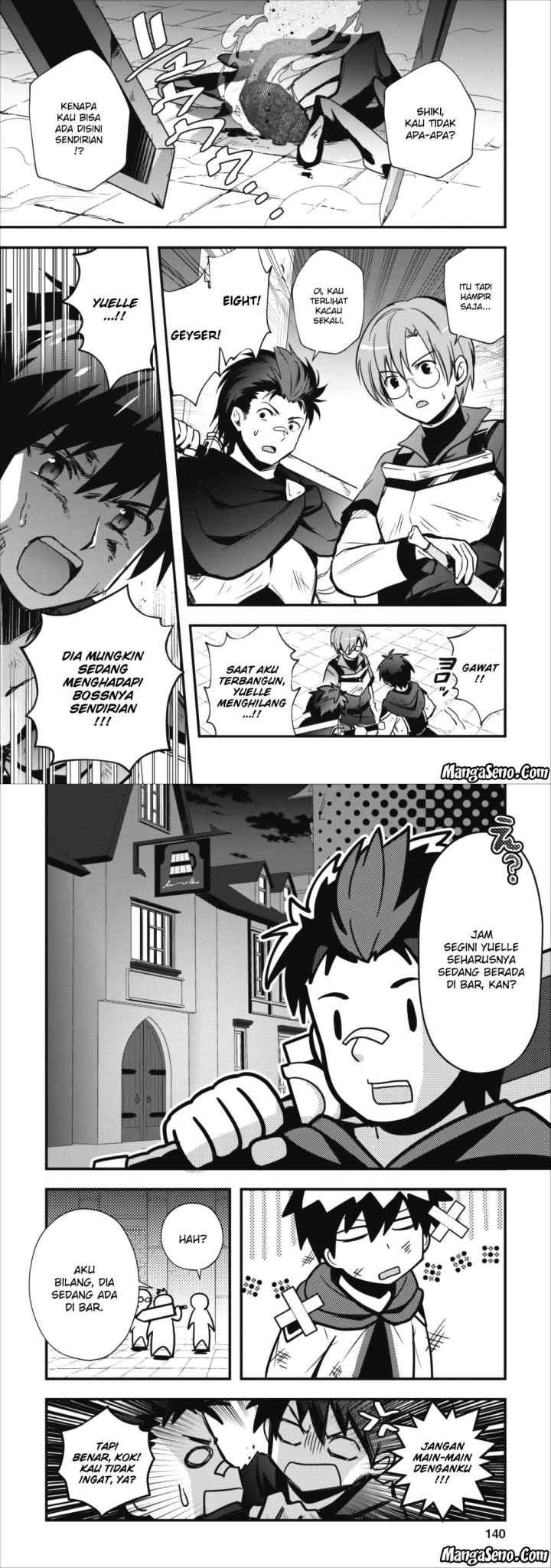 Isekai no Meikyuu Toshi de Chiyu Mahoutsukai Yattemasu chapter 5 halaman 7