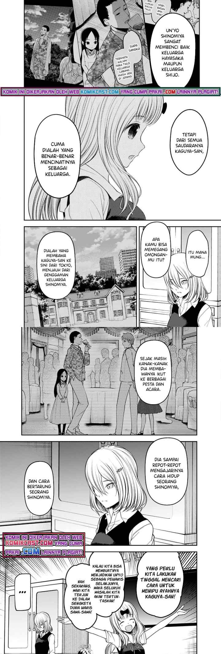 Kaguya-sama wa Kokurasetai: Tensai-tachi no Renai Zunousen chapter 250 halaman 7