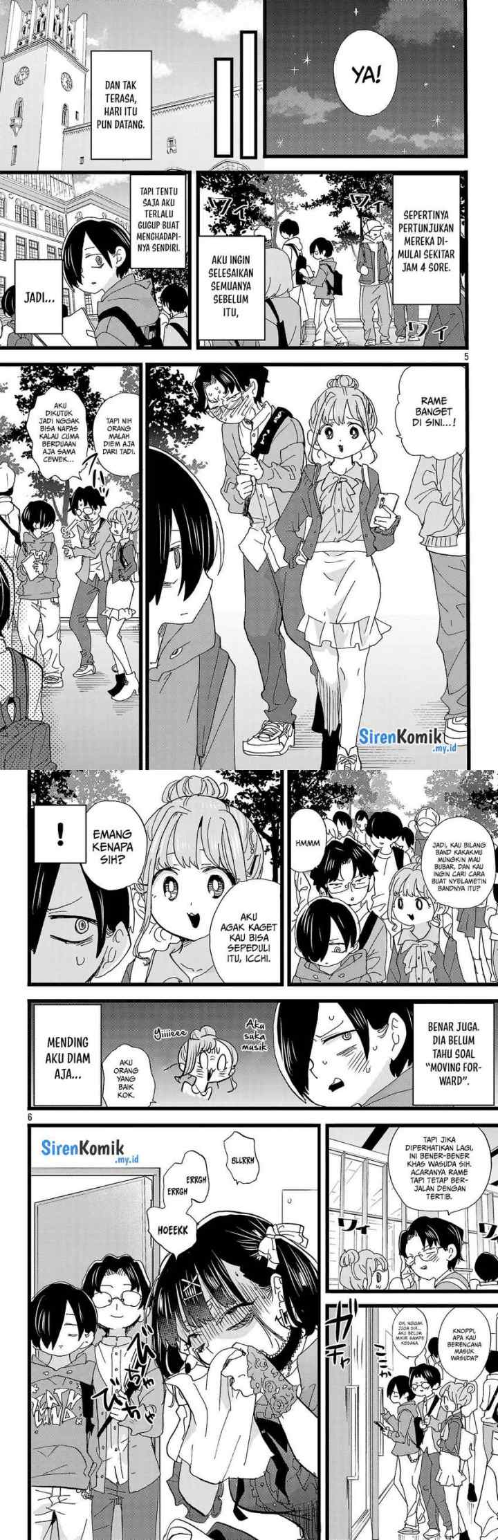 Boku no Kokoro no Yabai Yatsu chapter 164 halaman 4